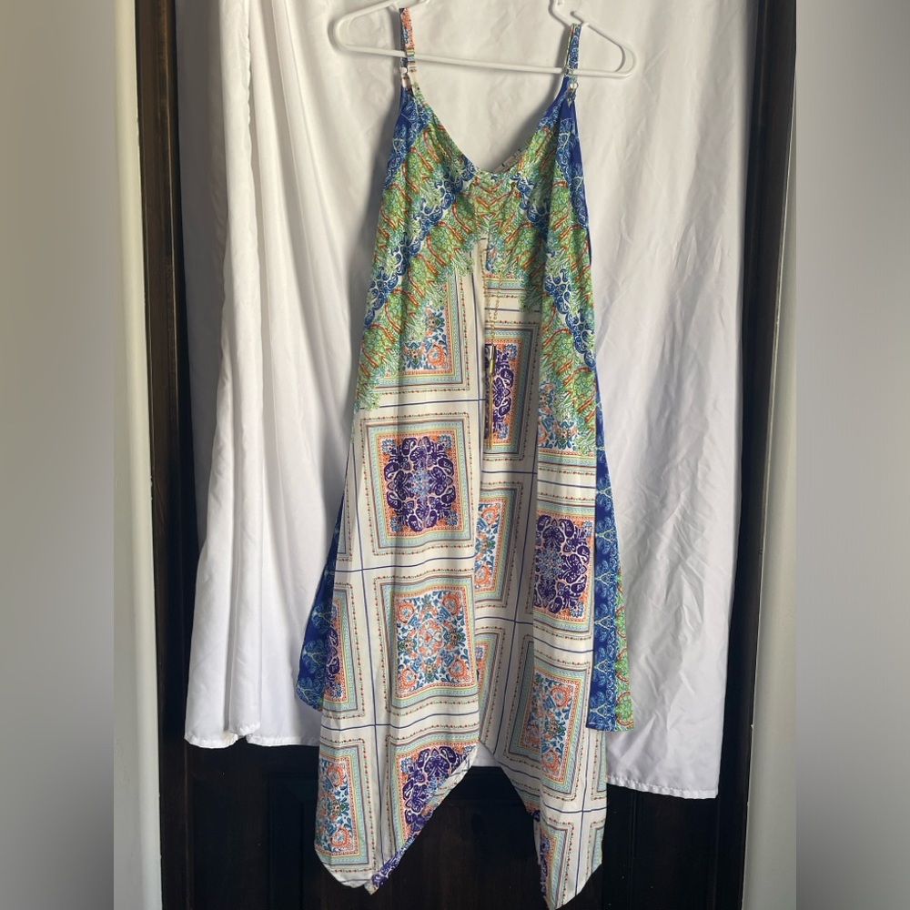 Speed Control-Gorgeous handkercheif dress NWOT